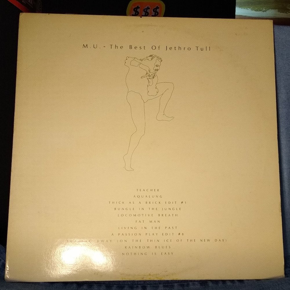 M.U. The Best of Jethro Tull 1975 Vinyl Record 1975 Vinyl record
